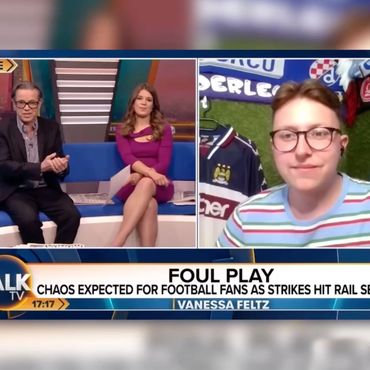 Interview with Talk TV discussing train strikes ahead of the FA Cup final
📍 Remote