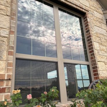 Modern windows have glass coatings which reduce solar heat gain.