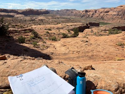 Writing in nature utah