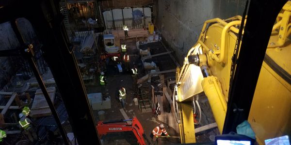 Foundation digging deep.