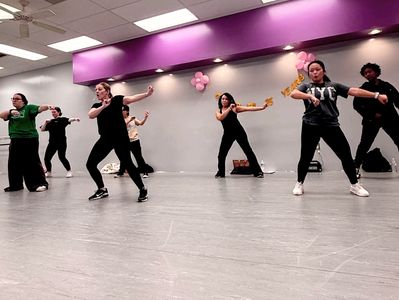 Adult Dance Program Fundamentals at the Commotion Annex Dance Studio.