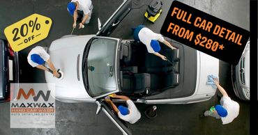 Full Car Detailing special usually $350 now $280*