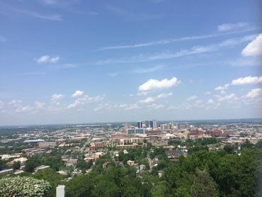 This is an image of Birmingham, Alabama and its skyline