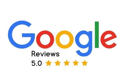 Google with 5-star review rating of 5.0.