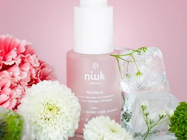 Niuk Serum Prunelle
👁 reduces dark circles
🫐 Smoothes and brightens
❄️ Cryo-boost
🧪 Cytobiol