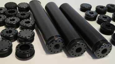 Type II Black Anodize on Aluminum