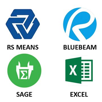 Estimating Programs: RS Means, Bluebeam, Sage, Excel