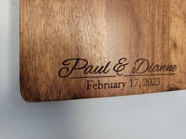 Custom Cutting Board