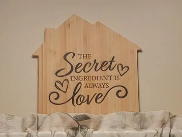 House Shaped Cutting Board