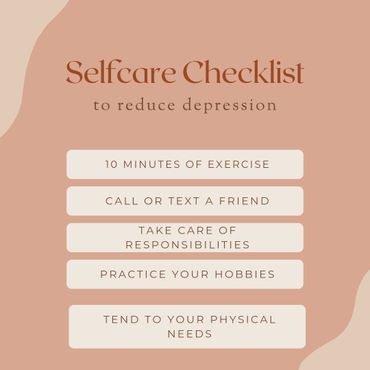 Self care for Depression