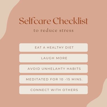 Self-care for stress
