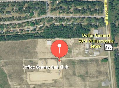 Map fo COffee County Gun Club
