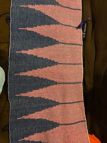 weaving, shawl