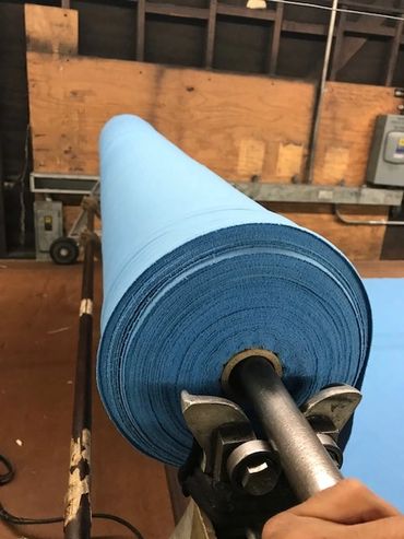 No re-labeling, all garments are made in the U.S.A.