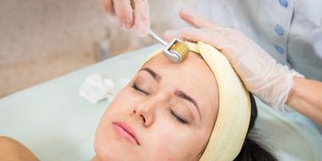 Million dollar facial combines dermaplaning, microneedling & lymphatic drainage massage.