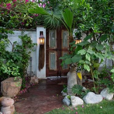 vacation rental with private gated entrance