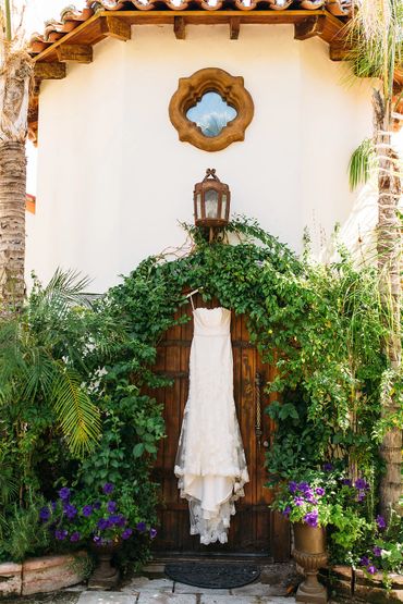 Romantic outdoor wedding venue in Palm Springs.