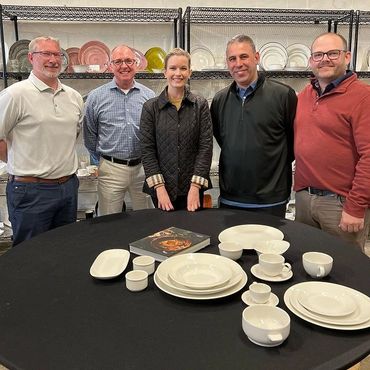 Steelite china for a Charlotte, NC restaurant