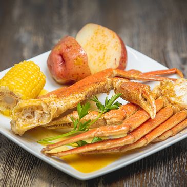 CRAB LEG DINNER
23.99 $
with Corn and biscuit
