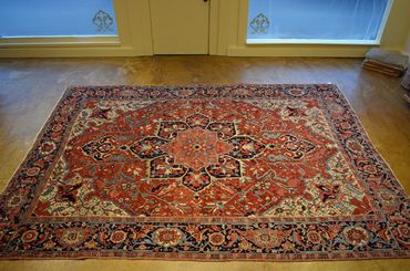 AN9121 Heriz 8-9" x 12-6"