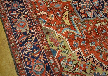 ED0164 Heriz small carpet 8-1" x 10-6"