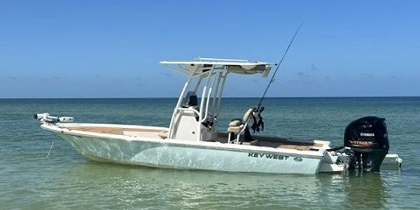 Key West 230br by boat powered by a Yamaha 250 SHO