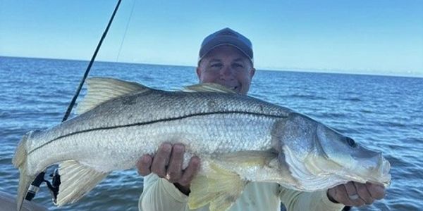 Capt. Glenn with a nice 37" Snook