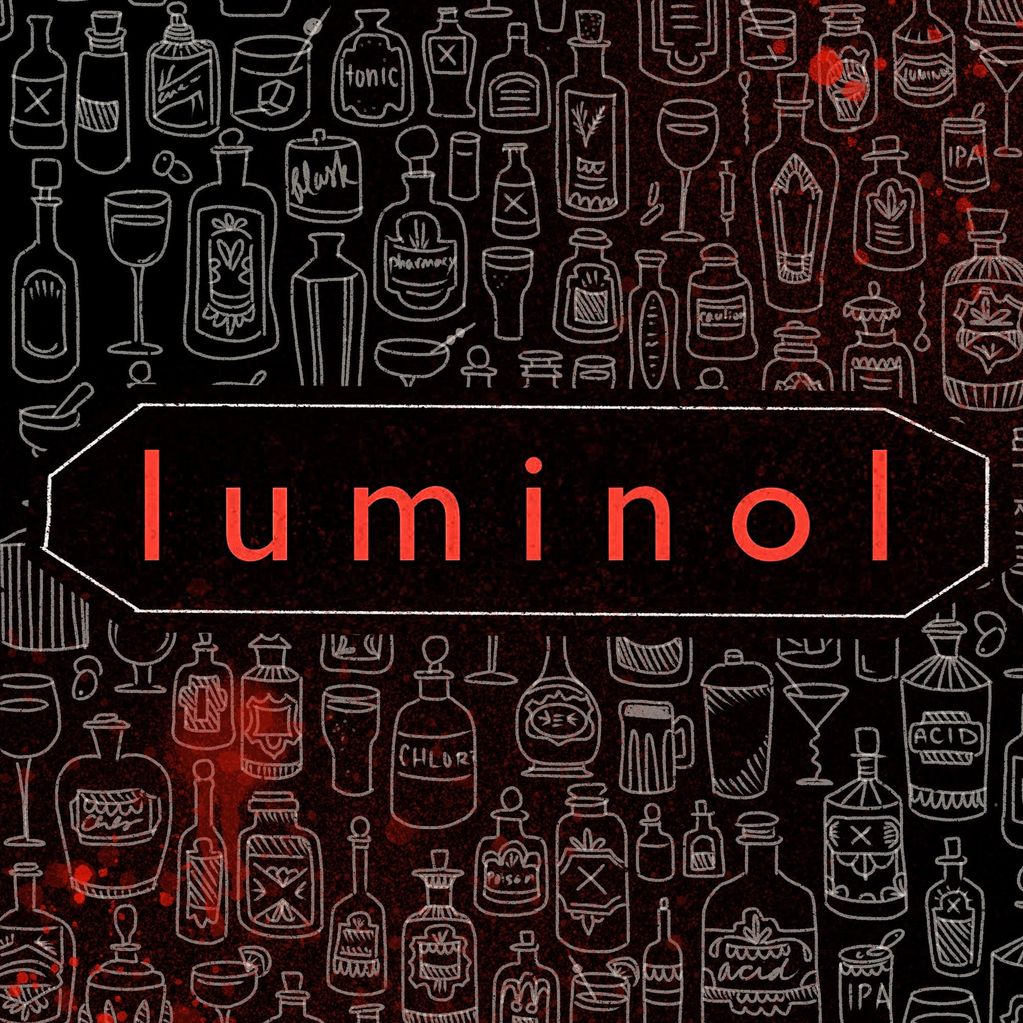 Luminol True Crime Podcast logo