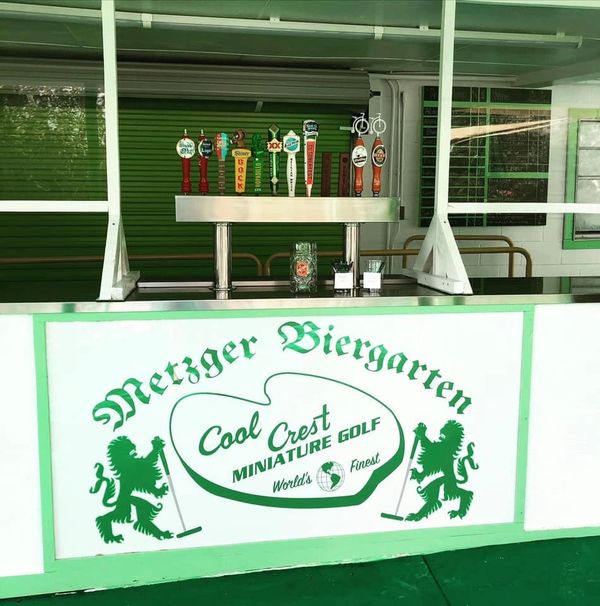 Cool Crest Miniature Golf Draft Beer Installation