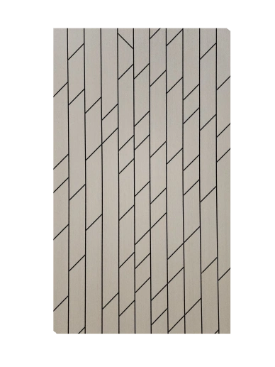 Abstract geometric pattern with vertical and diagonal black lines on a beige background.