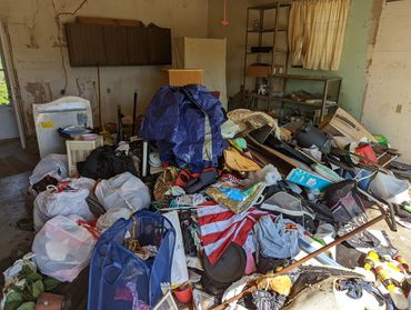 This is a garage clean out that I did