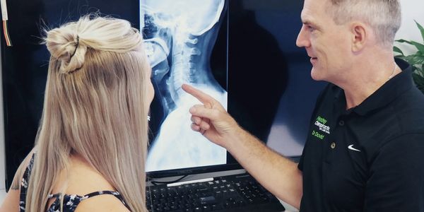 Chiropractic consultation with Xr-rays