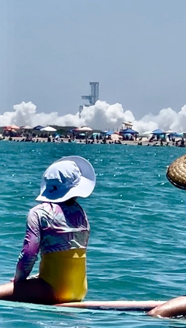 Starship launches at South Padre Island