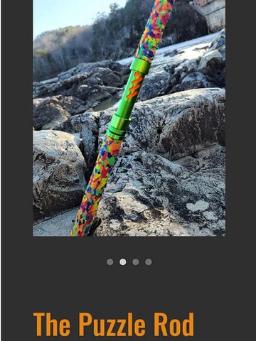 MAD KATZ - PUZZLE ROD
(THIS IS THE AUTISM ROD) EACH ONE SOLD HELPS SUPPORT AUTISTIC CHILDREN)