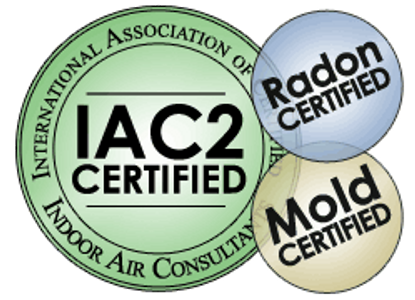 Mold Testing, Radon Testing, Indoor Air Sampling, Moisture Intrusion Inspections