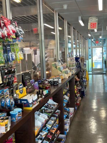 Snacks, goodies and items for everyone at our gift store.