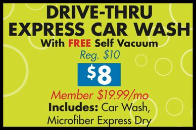 Cheap Drive-Thru Car Wash Coupon at Fashion Square Car Wash Express in Sherman Oaks