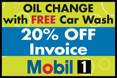 Oil Change Discount Coupon at Fashion Square Car Wash in Sherman Oaks