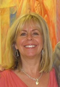 closeup shot of a woman smiling