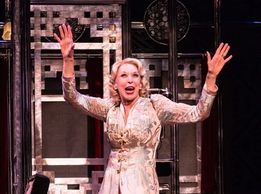 Julie Halston in MURDER ON THE ORIENT EXPRESS, photo by T. Charles Erickson