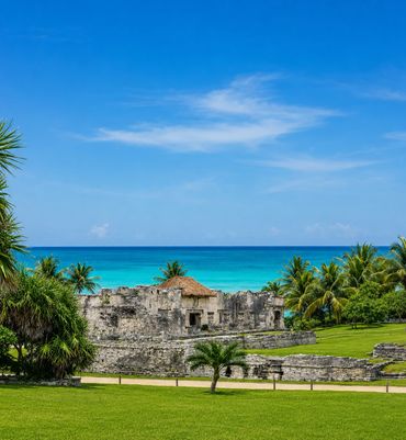 Where ancient history meets the turquoise Caribbean Sea.