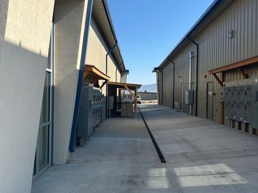 Outside of Utah's first wine storage facility.