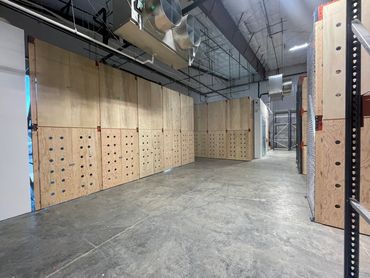 Wine storage facility lockers in Utah.