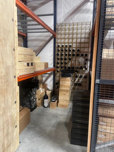 Largest wine locker size, a walk-in closet, in Utah's first and only wine storage facility.