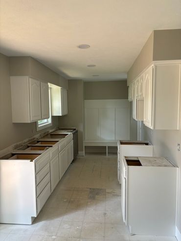 After small cabinet makeover.