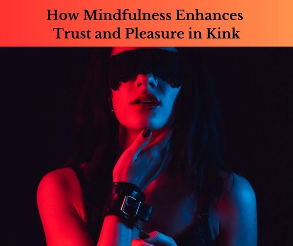 Women with a blindfold