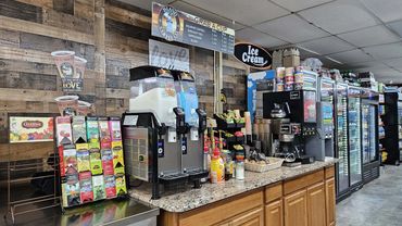 Photo Of Product Shelves At Hopewell Deli And Juice Bar.