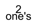 2 One's