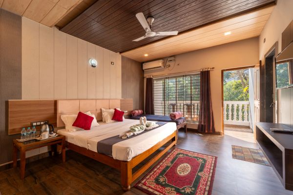 Dandeli Serene River Resort - Premium Rooms - 3 Sharing