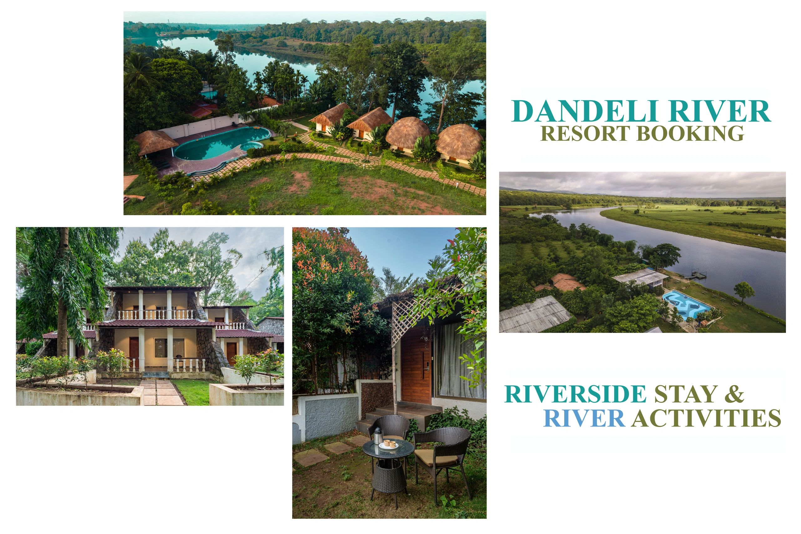Dandeli River Resort Booking - Riverside Stay & River Activities